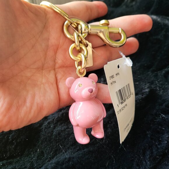 Coach Bear Bag Charm - Picture 2 of 3